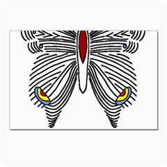 Butterfly Art T- Shirtbutterfly T- Shirt (1) Postcard 4 x 6  (pkg Of 10) by JamesGoode