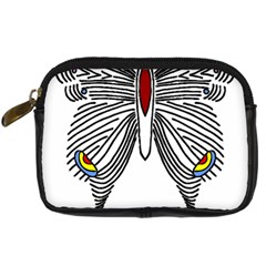 Butterfly Art T- Shirtbutterfly T- Shirt (1) Digital Camera Leather Case by JamesGoode