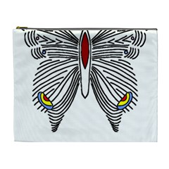 Butterfly Art T- Shirtbutterfly T- Shirt (1) Cosmetic Bag (xl)