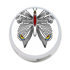 Butterfly Art T- Shirtbutterfly T- Shirt (1) 4-port Usb Hub (one Side) by JamesGoode