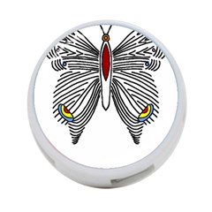 Butterfly Art T- Shirtbutterfly T- Shirt (1) 4-port Usb Hub (two Sides) by JamesGoode