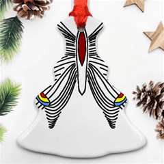 Butterfly Art T- Shirtbutterfly T- Shirt (1) Christmas Tree Ornament (two Sides) by JamesGoode