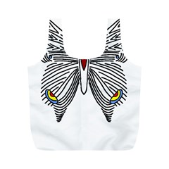 Butterfly Art T- Shirtbutterfly T- Shirt (1) Full Print Recycle Bag (m) by JamesGoode