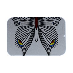 Butterfly Art T- Shirtbutterfly T- Shirt (1) Open Lid Metal Box (silver)   by JamesGoode