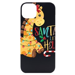 Giraffe T- Shirt Cute Giraffe T- Shirt Iphone 14 Plus Black Uv Print Case by ZUXUMI