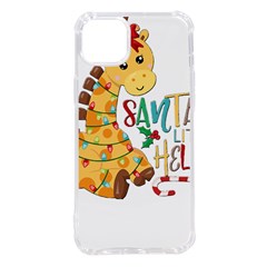 Giraffe T- Shirt Cute Giraffe T- Shirt Iphone 14 Plus Tpu Uv Print Case