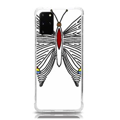 Butterfly Art T- Shirtbutterfly T- Shirt (1) Samsung Galaxy S20plus 6 7 Inch Tpu Uv Case by JamesGoode