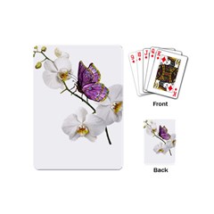 Butterfly Art T- Shirtbutterfly T- Shirt (2) Playing Cards Single Design (Mini)