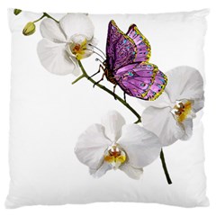 Butterfly Art T- Shirtbutterfly T- Shirt (2) Standard Premium Plush Fleece Cushion Case (One Side)