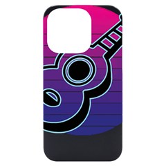 Girl Ukulele T- Shirt Ukulele Guitar T- Shirt Iphone 14 Pro Black Uv Print Case by ZUXUMI