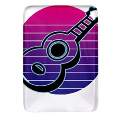 Girl Ukulele T- Shirt Ukulele Guitar T- Shirt Rectangular Glass Fridge Magnet (4 Pack) by ZUXUMI