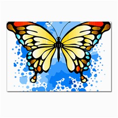 Butterfly Art T- Shirtbutterfly T- Shirt Postcard 4 x 6  (pkg Of 10) by JamesGoode