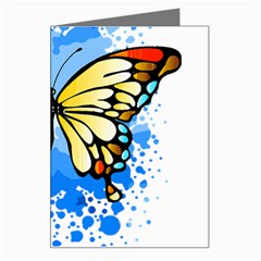 Butterfly Art T- Shirtbutterfly T- Shirt Greeting Card