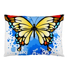 Butterfly Art T- Shirtbutterfly T- Shirt Pillow Case by JamesGoode