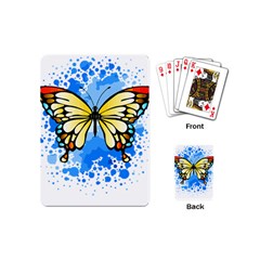 Butterfly Art T- Shirtbutterfly T- Shirt Playing Cards Single Design (mini) by JamesGoode