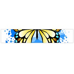 Butterfly Art T- Shirtbutterfly T- Shirt Large Premium Plush Fleece Scarf 