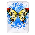 Butterfly Art T- Shirtbutterfly T- Shirt Rectangular Glass Fridge Magnet (4 pack) Front