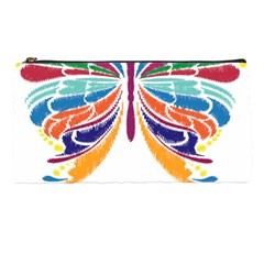 Butterfly Embroidery Effect T- Shirt Butterfly Embroidery Effect T- Shirt Pencil Case