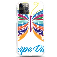 Butterfly Embroidery Effect T- Shirt Butterfly Embroidery Effect T- Shirt Iphone 12 Pro Max Tpu Uv Print Case by JamesGoode