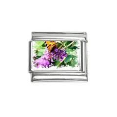 Butterfly T- Shirt Butterfly & Buddleia T- Shirt Italian Charm (9mm) by JamesGoode