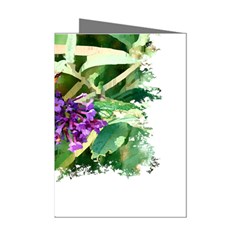 Butterfly T- Shirt Butterfly & Buddleia T- Shirt Mini Greeting Cards (pkg Of 8)