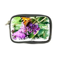 Butterfly T- Shirt Butterfly & Buddleia T- Shirt Coin Purse by JamesGoode