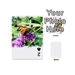 Butterfly T- Shirt Butterfly & Buddleia T- Shirt Playing Cards 54 Designs (mini)