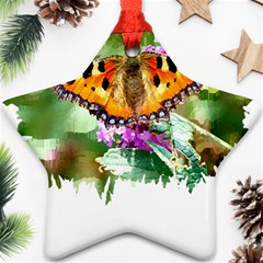 Butterfly T- Shirt Butterfly T- Shirt Ornament (star)