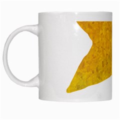 Gold Star T- Shirt Watercolor Gold Star T- Shirt White Mug