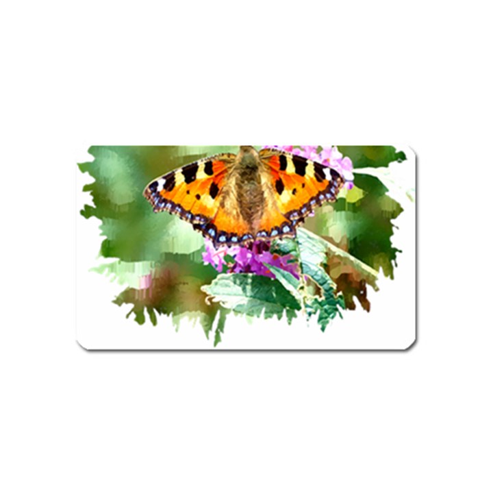 Butterfly T- Shirt Butterfly T- Shirt Magnet (Name Card)