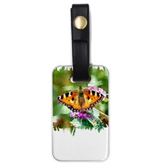 Butterfly T- Shirt Butterfly T- Shirt Luggage Tag (one Side) by JamesGoode