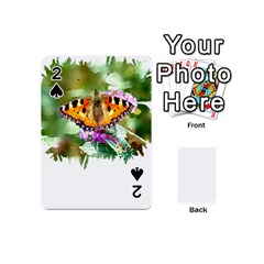 Butterfly T- Shirt Butterfly T- Shirt Playing Cards 54 Designs (mini)