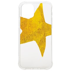 Gold Star T- Shirt Watercolor Gold Star T- Shirt Iphone 12/12 Pro Tpu Uv Print Case by ZUXUMI