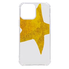 Gold Star T- Shirt Watercolor Gold Star T- Shirt Iphone 13 Pro Max Tpu Uv Print Case by ZUXUMI