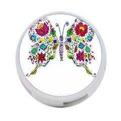 Butterfly T- Shirt Butterfly T- Shirt 4-Port USB Hub (One Side)