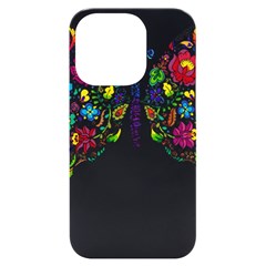 Butterfly T- Shirt Butterfly T- Shirt iPhone 14 Pro Black UV Print Case