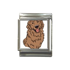 Golden Retriever T- Shirt A Golden Retriever T- Shirt Italian Charm (13mm)