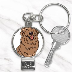 Golden Retriever T- Shirt A Golden Retriever T- Shirt Nail Clippers Key Chain