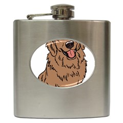 Golden Retriever T- Shirt A Golden Retriever T- Shirt Hip Flask (6 Oz)