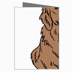 Golden Retriever T- Shirt A Golden Retriever T- Shirt Greeting Card Right