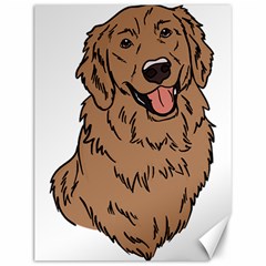 Golden Retriever T- Shirt A Golden Retriever T- Shirt Canvas 12  X 16 