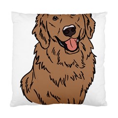 Golden Retriever T- Shirt A Golden Retriever T- Shirt Standard Cushion Case (one Side)