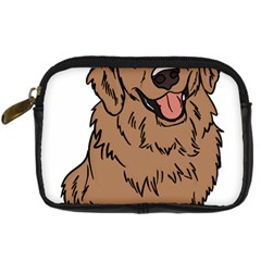 Golden Retriever T- Shirt A Golden Retriever T- Shirt Digital Camera Leather Case