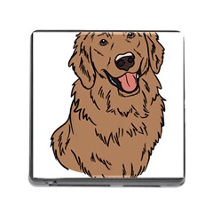 Golden Retriever T- Shirt A Golden Retriever T- Shirt Memory Card Reader (square 5 Slot)