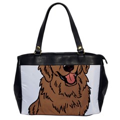 Golden Retriever T- Shirt A Golden Retriever T- Shirt Oversize Office Handbag