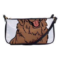 Golden Retriever T- Shirt A Golden Retriever T- Shirt Shoulder Clutch Bag