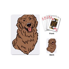 Golden Retriever T- Shirt A Golden Retriever T- Shirt Playing Cards Single Design (mini)