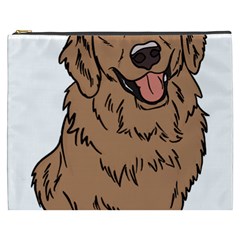 Golden Retriever T- Shirt A Golden Retriever T- Shirt Cosmetic Bag (xxxl)