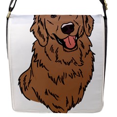 Golden Retriever T- Shirt A Golden Retriever T- Shirt Flap Closure Messenger Bag (s)