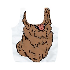 Golden Retriever T- Shirt A Golden Retriever T- Shirt Full Print Recycle Bag (m)